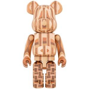 BE@RBRICK カリモク 寄木 2nd 1000％