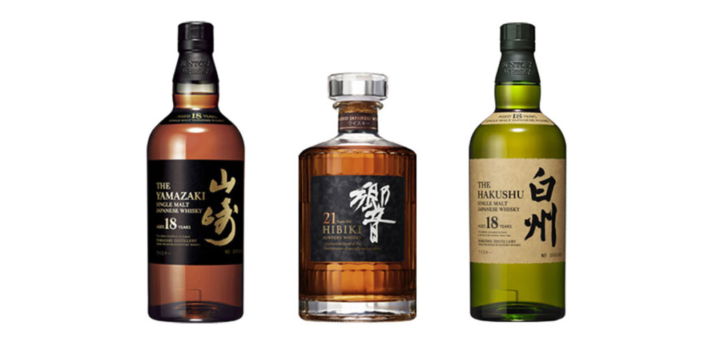 響21年、白州18年 700ml 2本セット - 酒