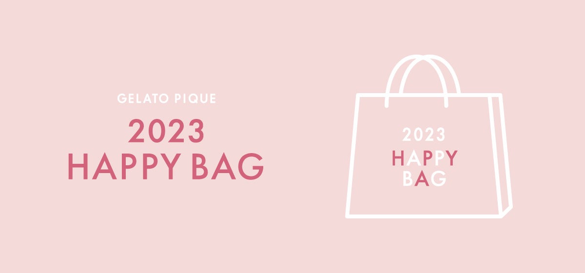 gelato pique 2023 HAPPY BAG