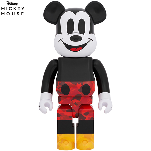 BE@RBRICK BAPE(R) MICKEY MOUSE COLOR Ver. 100％ & 400％ / 1000％