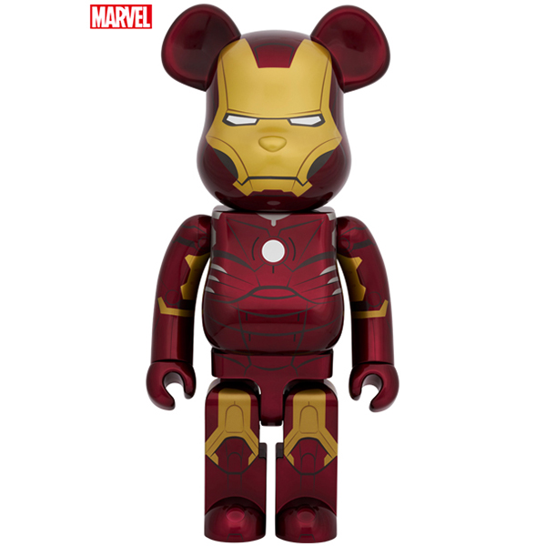 BE@RBRICK IRON MAN MARK III 100％ & 400％ / 1000%