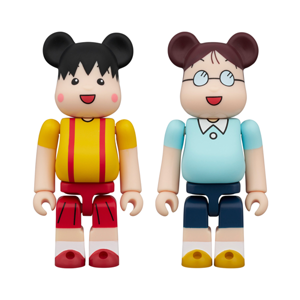 BE@RBRICK まる子 & たまちゃん 2PCS SET / コジコジ & 次郎 2PCS SET