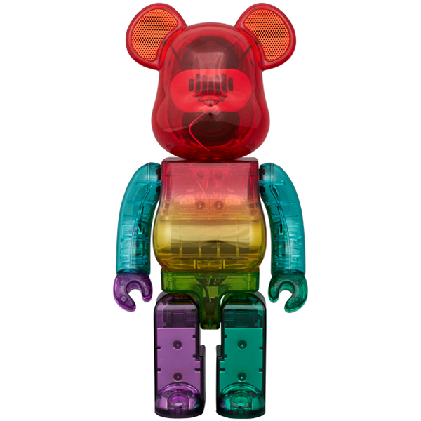 BE@RBRICK AUDIO RAINBOW 400％ Portable Bluetooth(R) Speaker