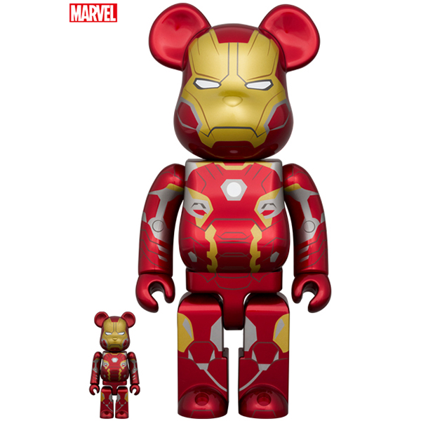 BE@RBRICK IRON MAN MARK 45 / MILO(R) COSTUME Ver.