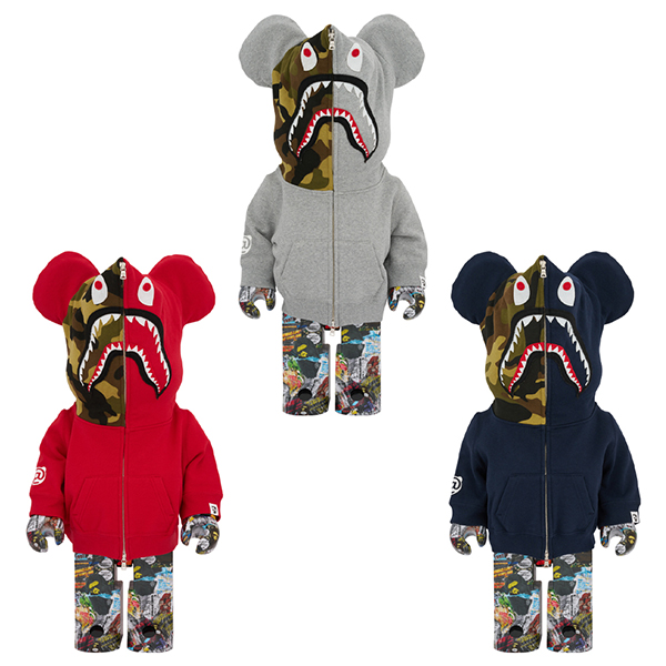 BE@RBRICK G10 100％ & 400％ / 風神雷神 100％ & 400％ 4 PCS SET
