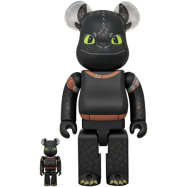BE@RBRICK TOOTHLESS 100%&400%