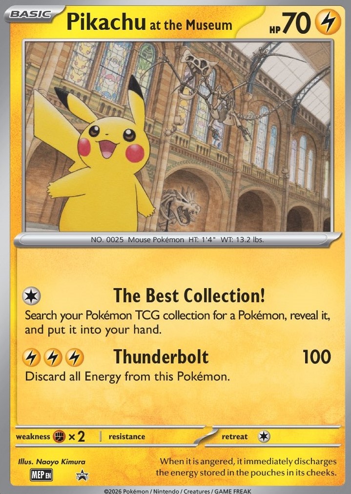 ポケモン×ロンドン自然史博物館コラボ